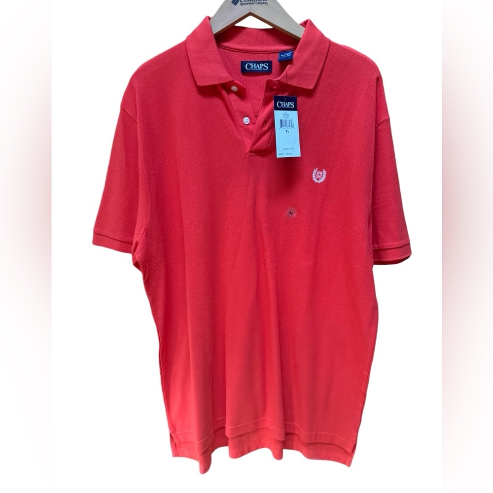 NWT Chaps‎ 100% Cotton Bittersweet Polo
